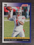2021 Score '91 Throwback Rookies #2 Justin Fields
