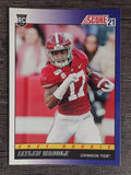 2021 Score '91 Throwback Rookies #7 Jaylen Waddle