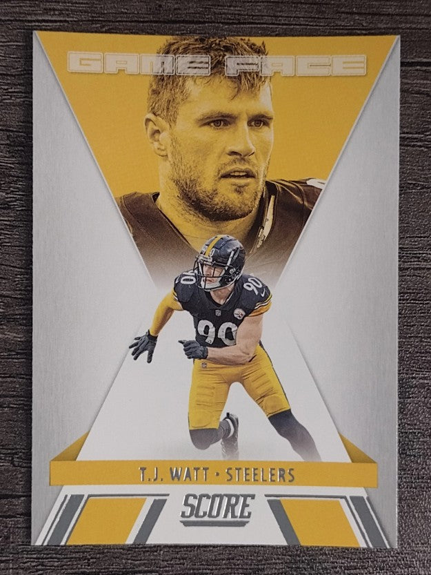 2021 Score Game Face #5 T.J. Watt