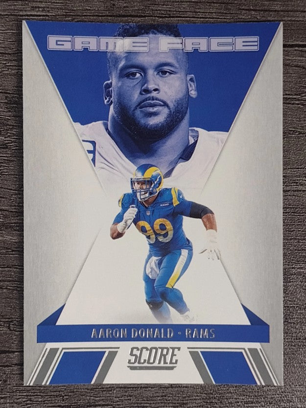 2021 Score Game Face #2 Aaron Donald