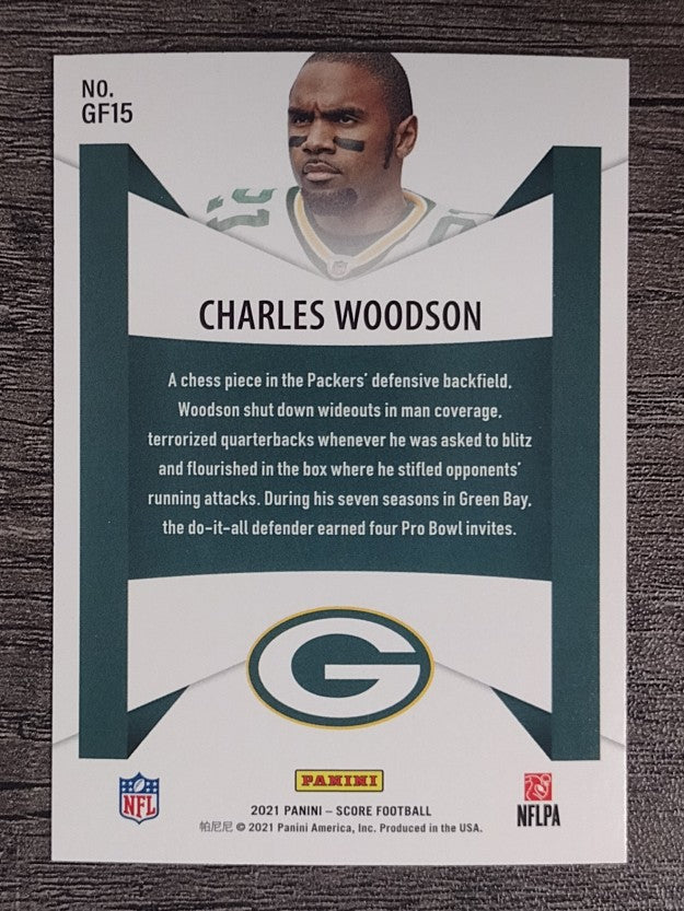 2021 Score Game Face #15 Charles Woodson