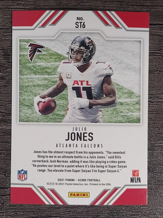 2021 Score Score Team #6 Julio Jones
