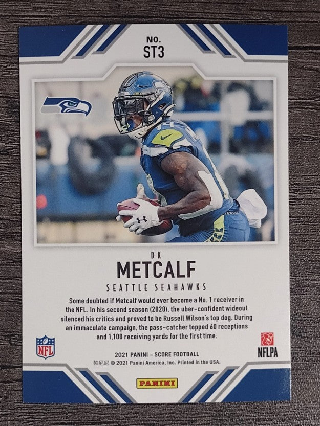 2021 Score Score Team #3 D.K. Metcalf