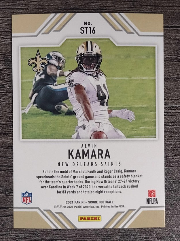 2021 Score Score Team #16 Alvin Kamara