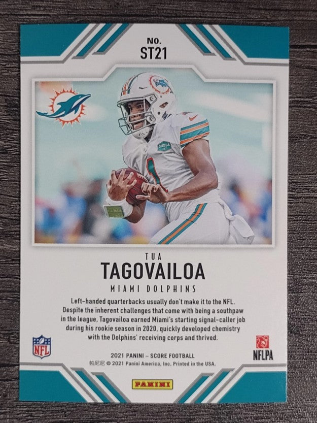 2021 Score Score Team #21 Tua Tagovailoa