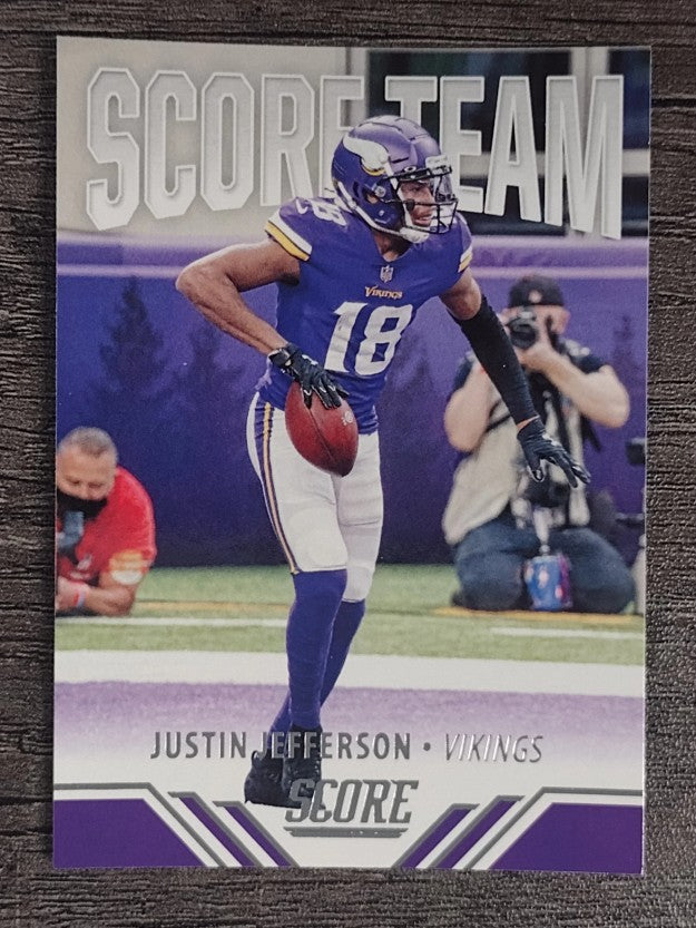 2021 Score Score Team #17 Justin Jefferson