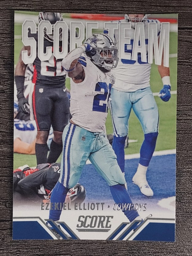 2021 Score Score Team #10 Ezekiel Elliott