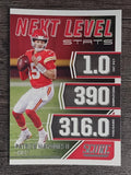 2021 Score Next Level Stats #2 Patrick Mahomes II