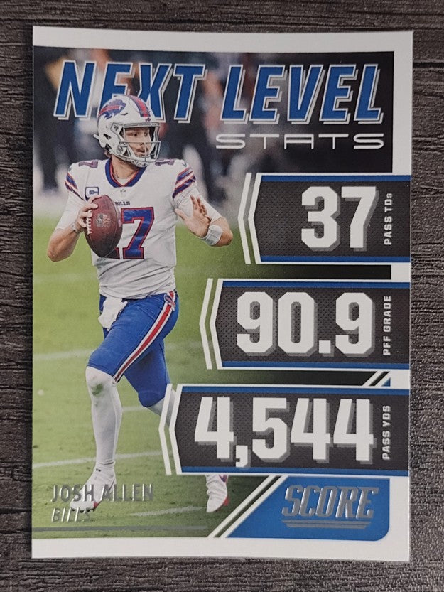 2021 Score Next Level Stats #15 Josh Allen