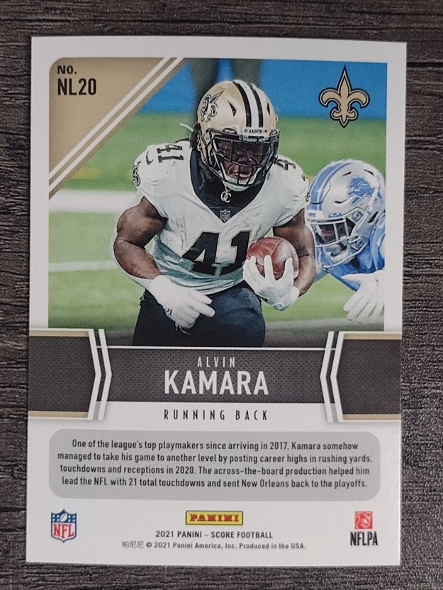 2021 Score Next Level Stats #20 Alvin Kamara