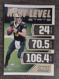 2021 Score Next Level Stats #7 Drew Brees