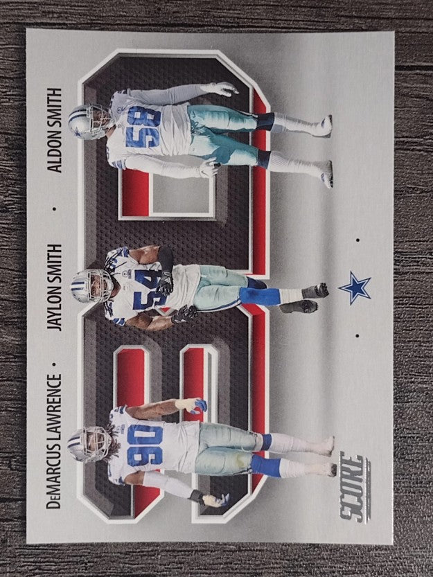 2021 Score 3D #11 Aldon Smith/DeMarcus Lawrence/Jaylon Smith