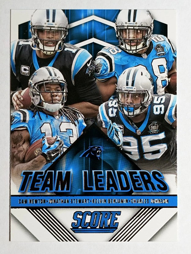 2015 Score Team Leaders #21 Cam Newton/Johnson/Jonathan Stewart/Kelvin Benjamin