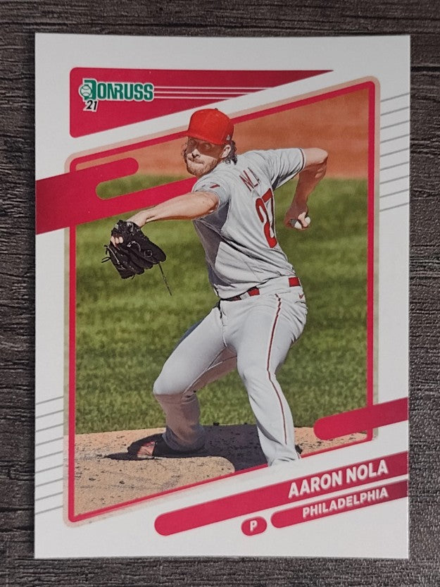 2021 Donruss #104 Aaron Nola