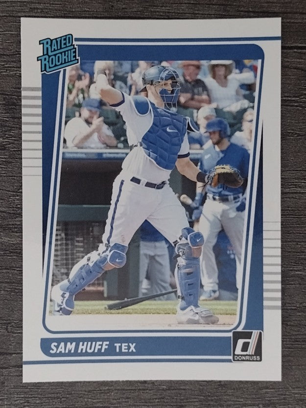 2021 Donruss #44 Sam Huff RR RC