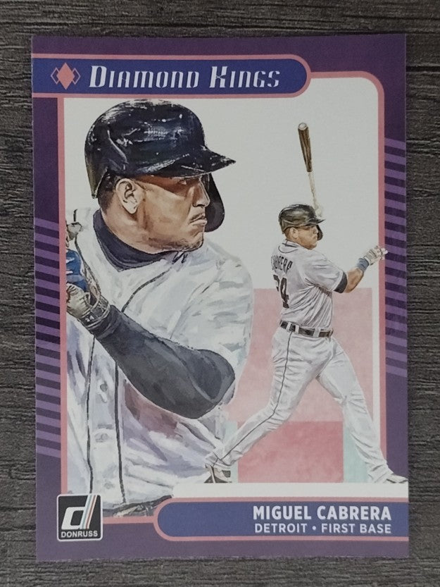 2021 Donruss #10 Miguel Cabrera DK