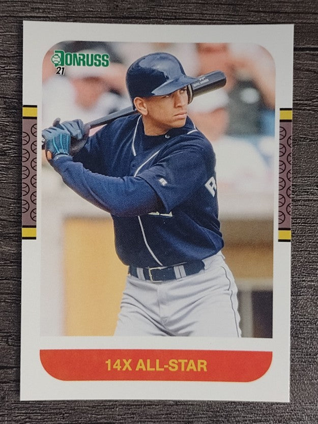 2021 Donruss Variations #253 Alex Rodriguez RETRO