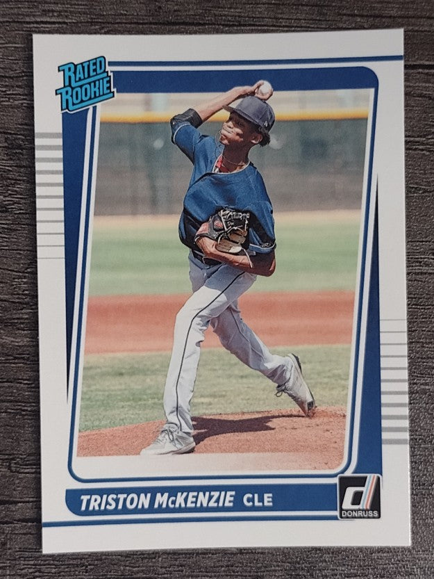 2021 Donruss #50 Triston McKenzie RR RC