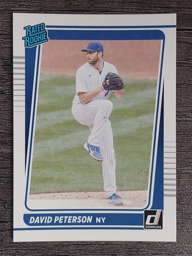 2021 Donruss #61 David Peterson RR RC