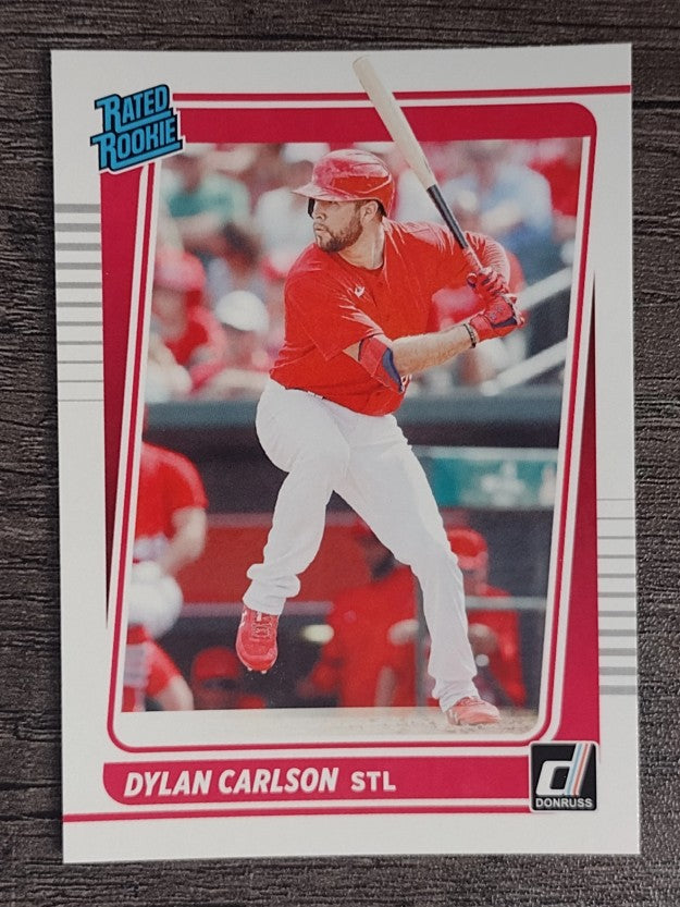 2021 Donruss #37 Dylan Carlson RR RC
