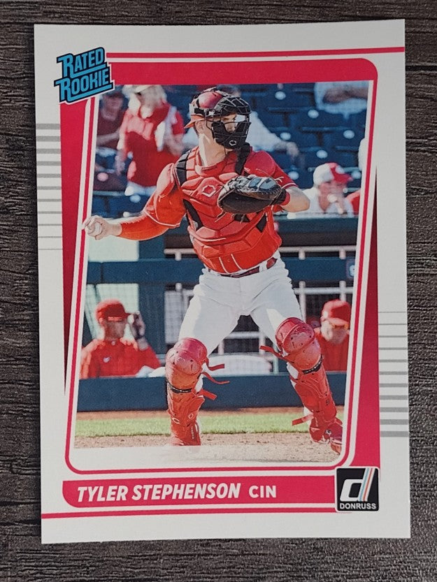 2021 Donruss #57 Tyler Stephenson RR RC