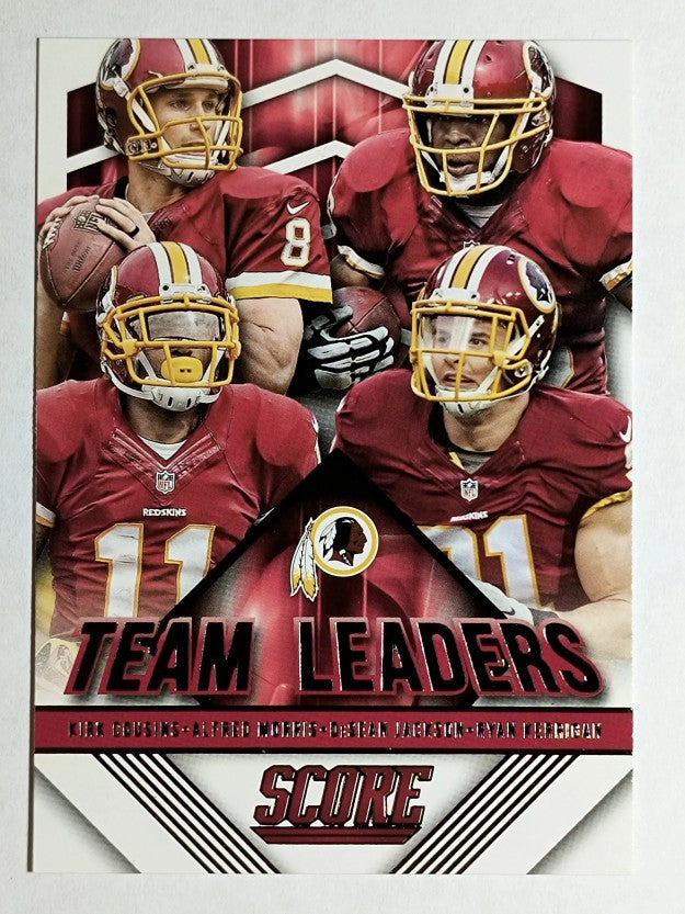 2015 Score Team Leaders Alfred Morris/DeSean Jackson/Kirk Cousins/Ryan Kerrigan