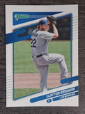 2021 Donruss #105 Clayton Kershaw