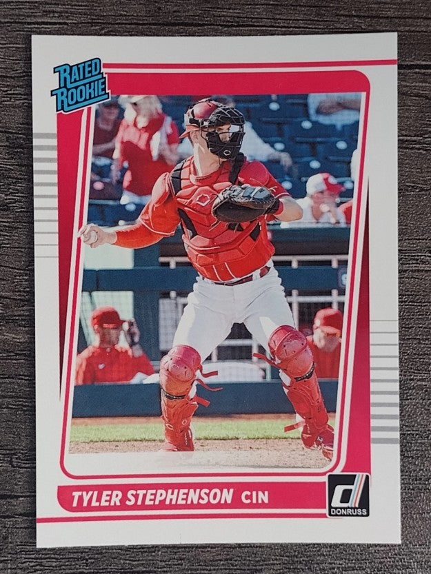2021 Donruss #57 Tyler Stephenson RR RC