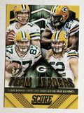 2015 Score Team Leaders Gold Aaron Rodgers/Clay Matthews/Eddie Lacy/Jordy Nelson