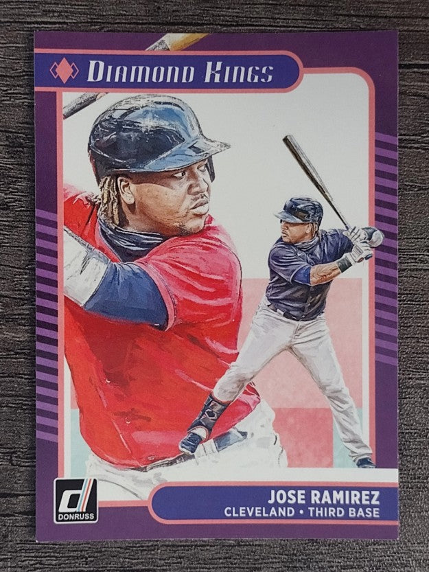2021 Donruss #8 Jose Ramirez DK