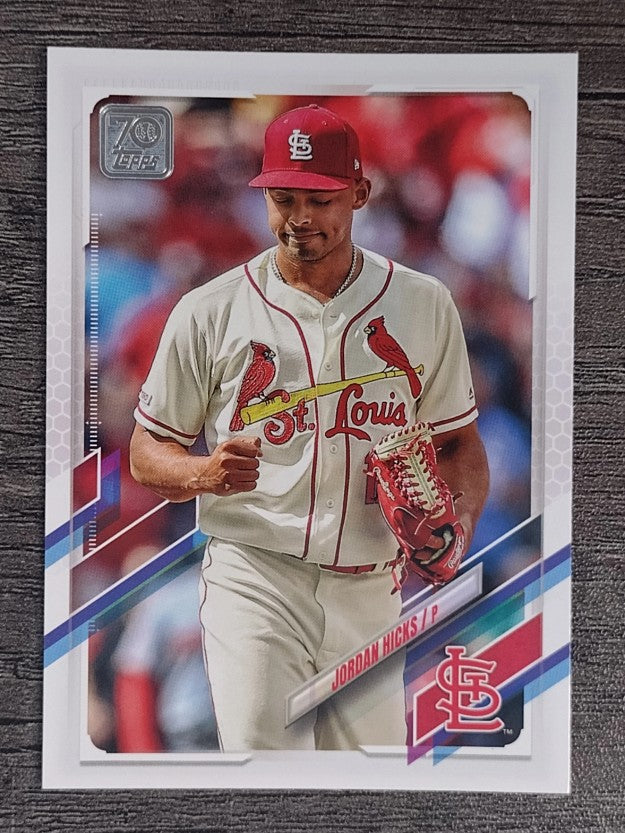 2021 Topps #536 Jordan Hicks