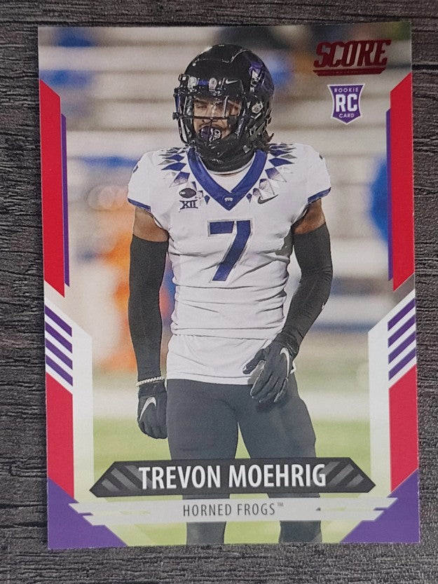 2021 Score Red #359 Trevon Moehrig