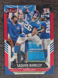 2021 Score Red #62 Saquon Barkley