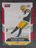 2021 Score Red #144 Mason Crosby