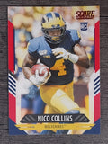 2021 Score Red #335 Nico Collins