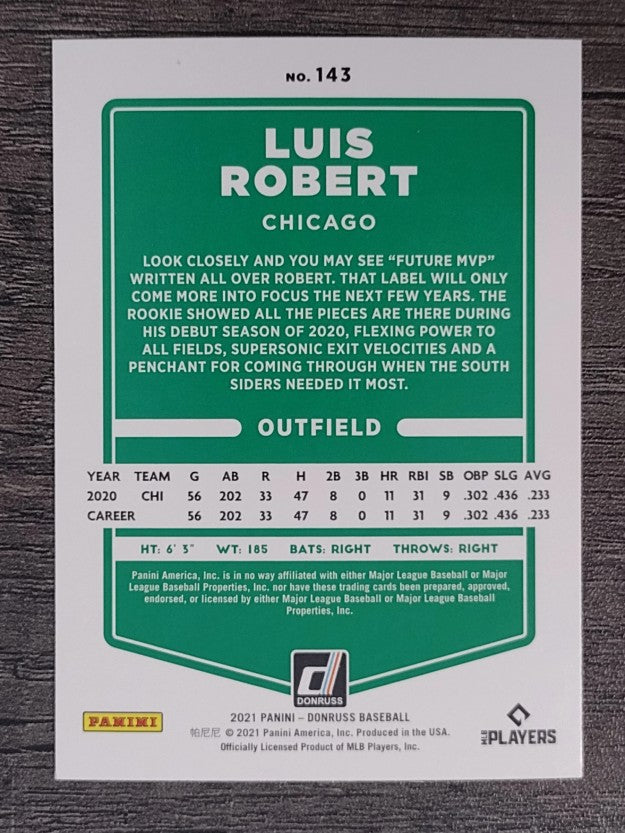 2021 Donruss #143 Luis Robert