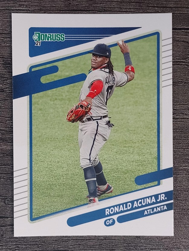 2021 Donruss #192 Ronald Acuna Jr.