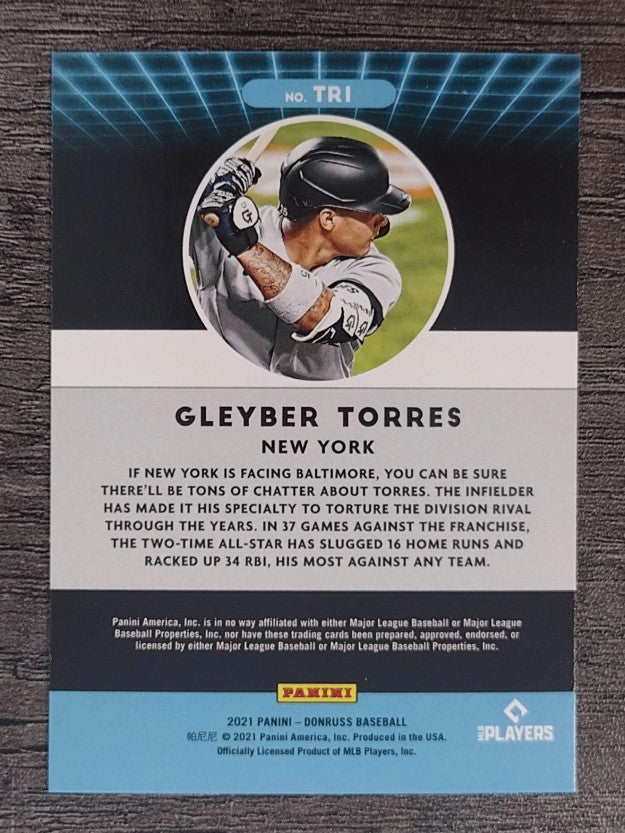 2021 Donruss Trending Vector #1 Gleyber Torres