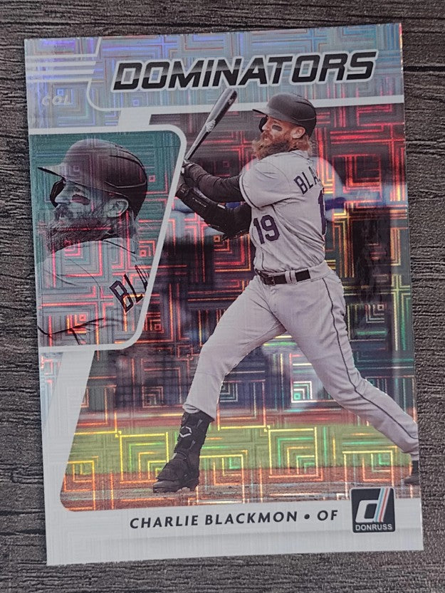 2021 Donruss Dominators Vector #8 Charlie Blackmon