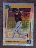 2021 Donruss Rated Prospects Vector #6 Nick Gonzales