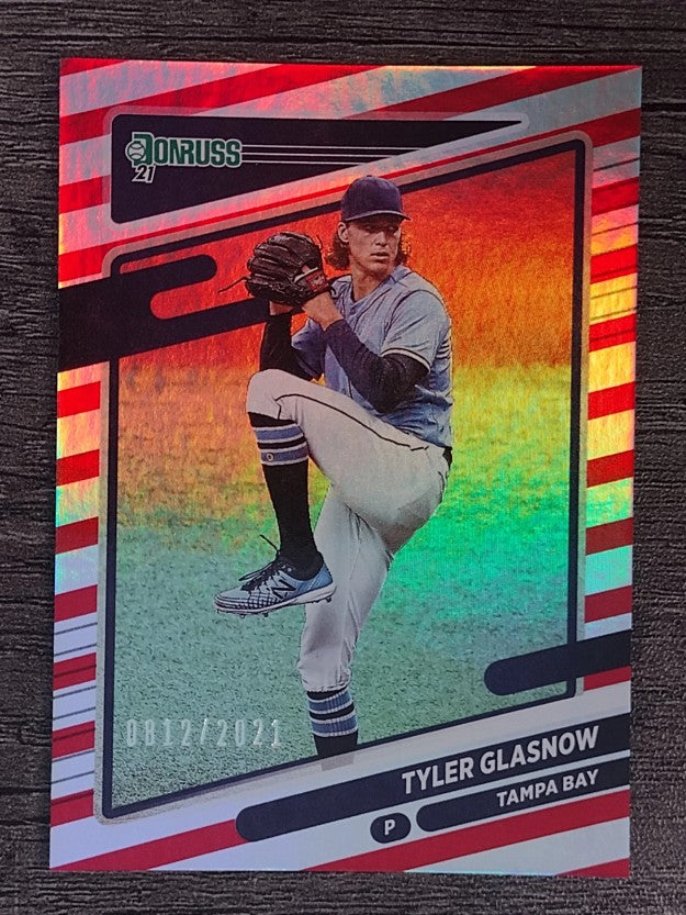 2021 Donruss Red #108 Tyler Glasnow