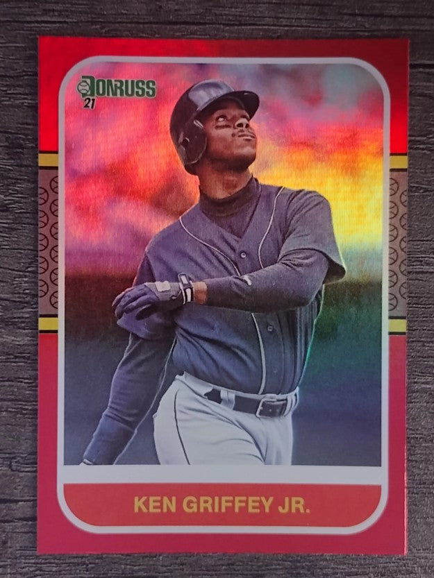 2021 Donruss Variations Holo Red #235 Ken Griffey Jr. RETRO