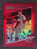 2021 Donruss Holo Red #74 Sonny Gray