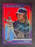 2021 Donruss Holo Red #25 Josh Bell DK