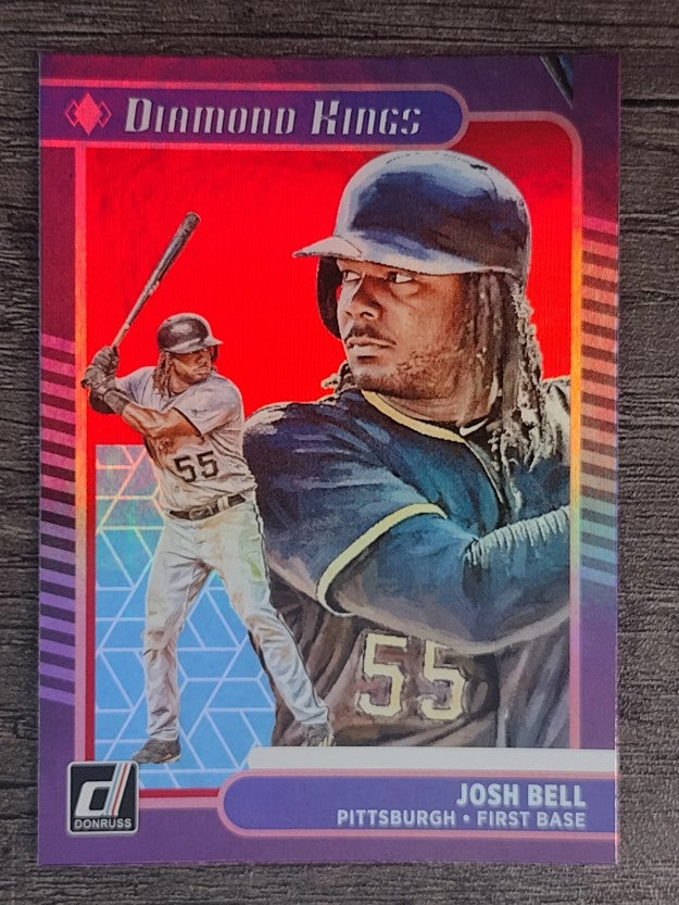 2021 Donruss Holo Red #25 Josh Bell DK