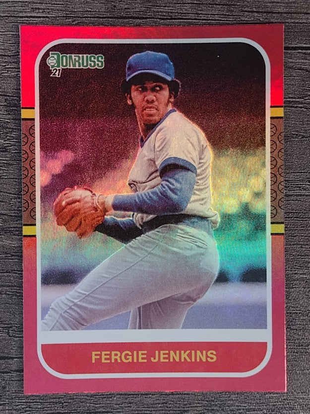 2021 Donruss Holo Red #230 Fergie Jenkins RETRO