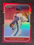 2021 Donruss Holo Red #226 Dwight Gooden RETRO