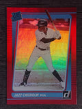 2021 Donruss Holo Red #58 Jazz Chisholm RR