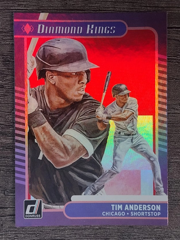 2021 Donruss Holo Red #7 Tim Anderson DK