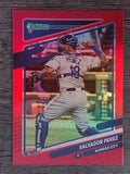 2021 Donruss Holo Red #145 Salvador Perez